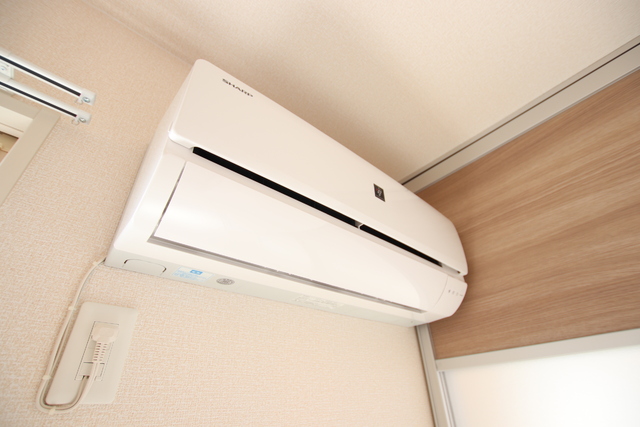 その他設備　年中快適なエアコン付き