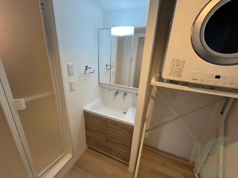 洗面設備　シャンプードレッサーで身支度もラクラクです！