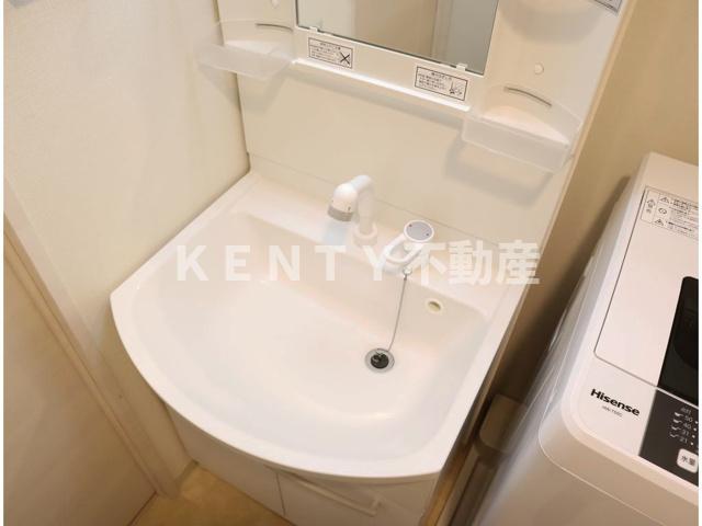 洗面設備　洗面所です