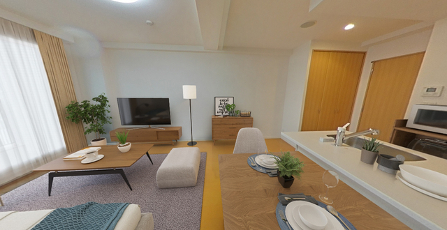 居室・リビング　＊家具はＣＧです。