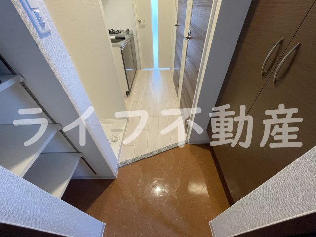 玄関　ゆったりとした玄関です