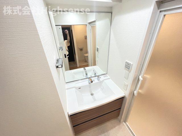 洗面設備　洗面所です