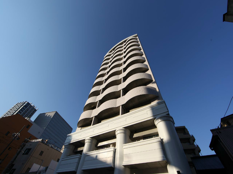 建物外観　外観　宅配ＢＯＸ　防犯カメラ　オートロック　デザイナーズ