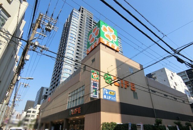 スーパー　ライフ堺筋本町店（スーパー）まで504m