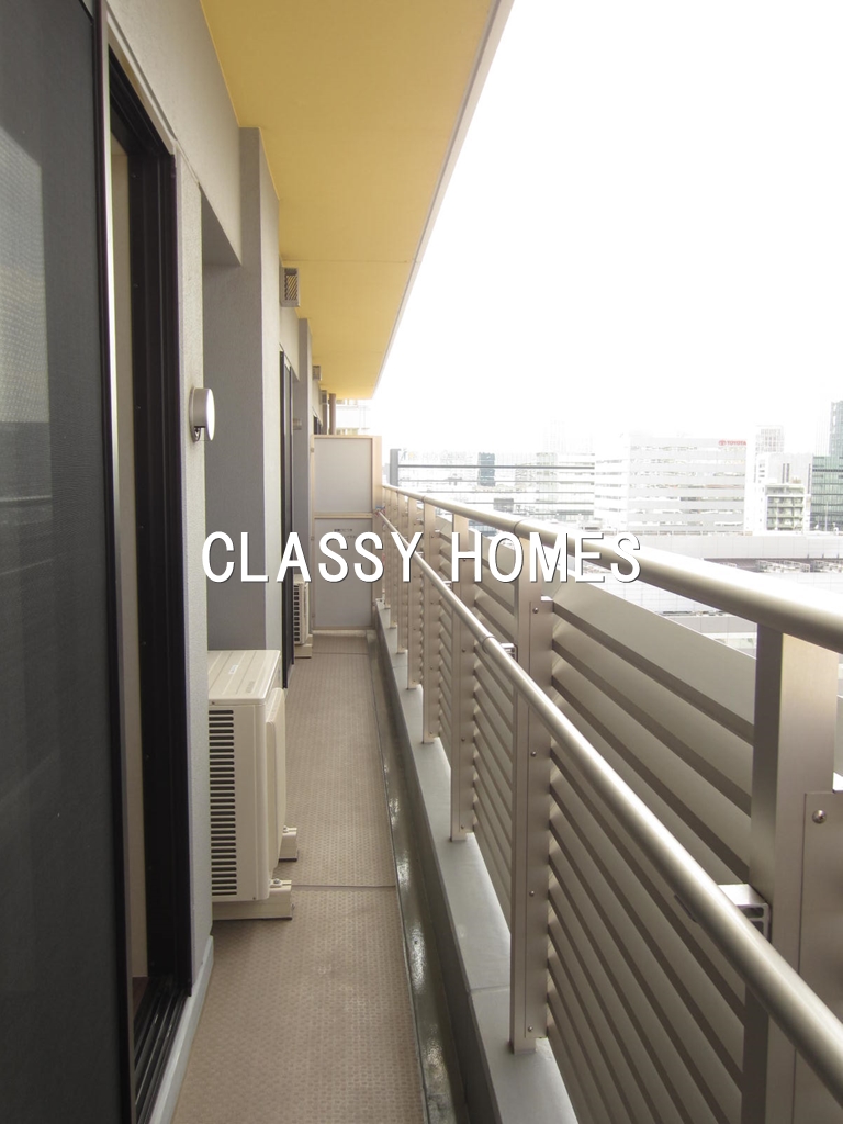 バルコニー　2010年竣工　ベルファース芝浦タワー：バルコニー