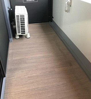 バルコニー　別号室の参考写真です。