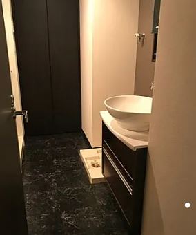 洗面設備　写真は同タイプ住居です。