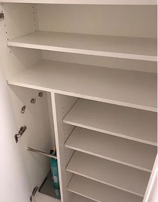 収納　写真は同タイプ住居です。