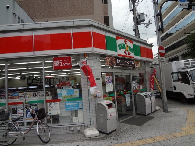 コンビニ　サンクス大阪東天満店（コンビニ）まで730m