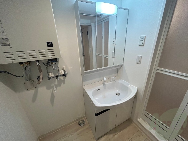 洗面設備　シャンプードレッサーで身支度もラクラクです！