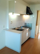 キッチン　お料理しやすいキッチンです