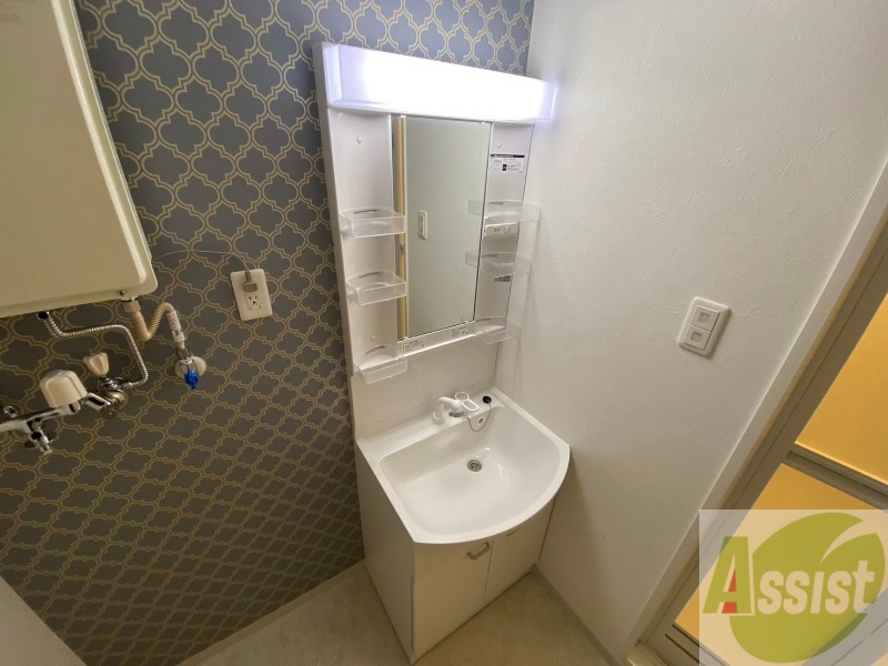 洗面設備　シャンプードレッサーで身支度もラクラクです！