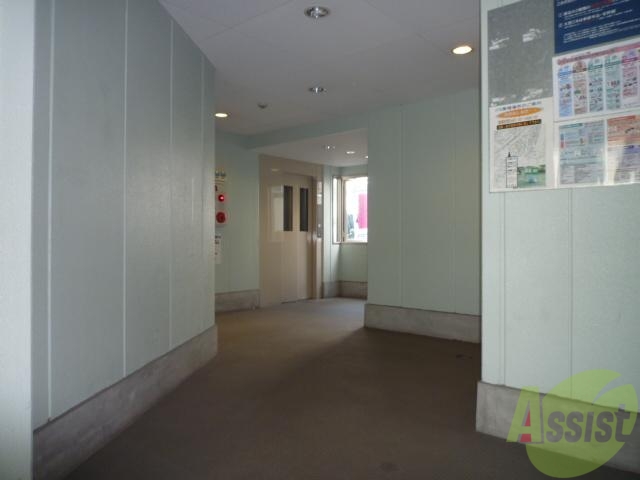 ロビー　管理が行き届いてます。