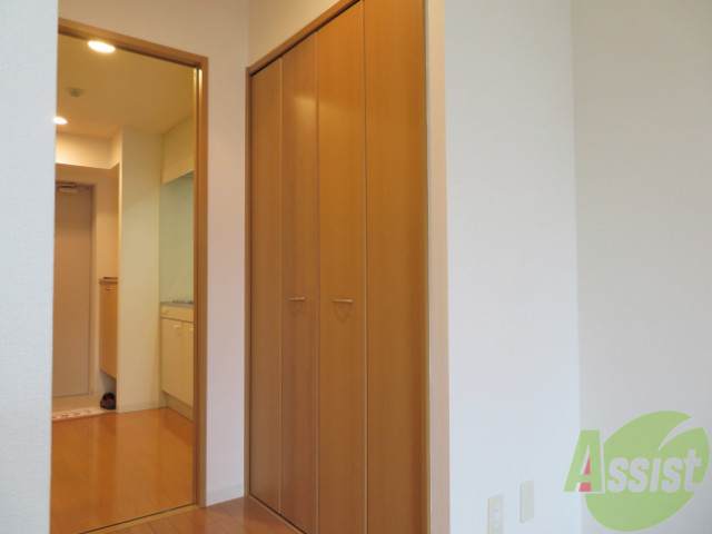 収納　立派な収納を発見。これはいろいろ入りそう。