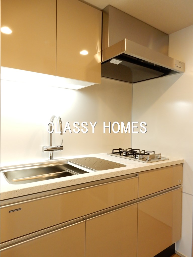 キッチン　2017年竣工 オープンレジデンシア虎ノ門：キッチン