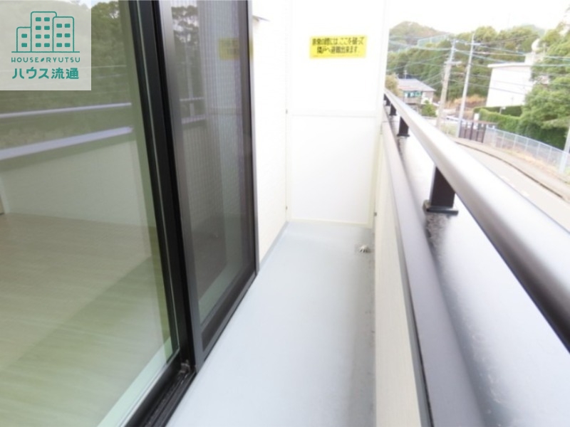 バルコニー　※写真は別号室