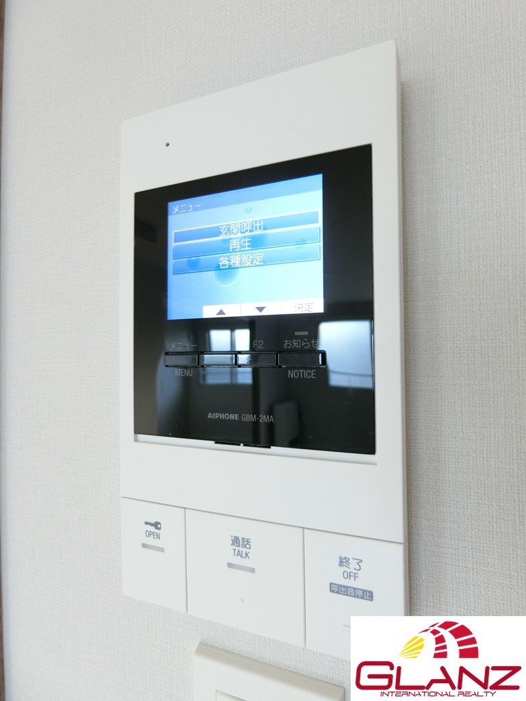 セキュリティ　来客の顔が見える安心のテレビモニターホン