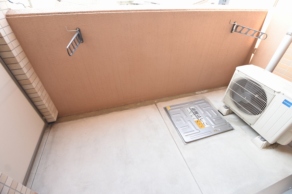 バルコニー　奥行きのあるバルコニーが◎