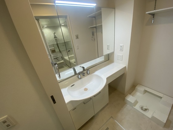 洗面設備　※別部屋の写真です
