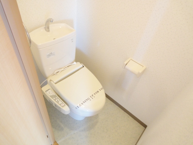 トイレ　同物件別号室のものです。