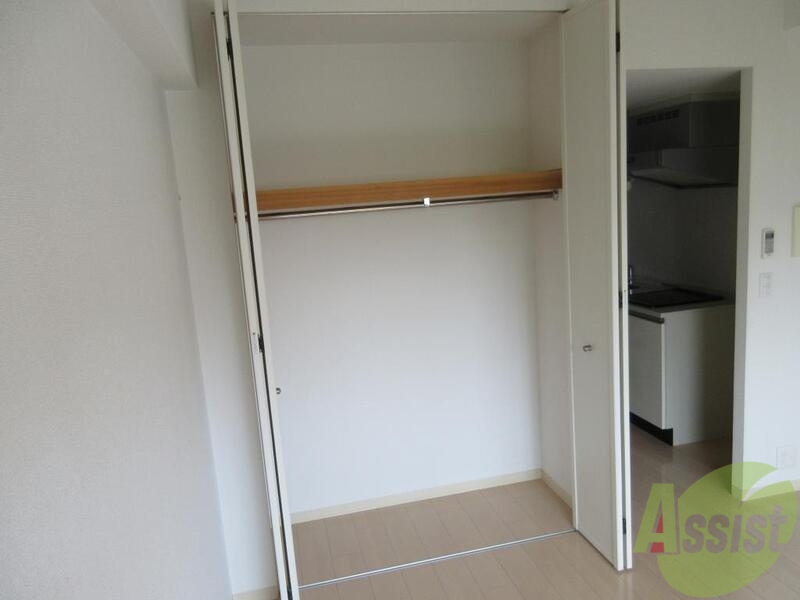 収納　ひとり暮らしには十分収納。