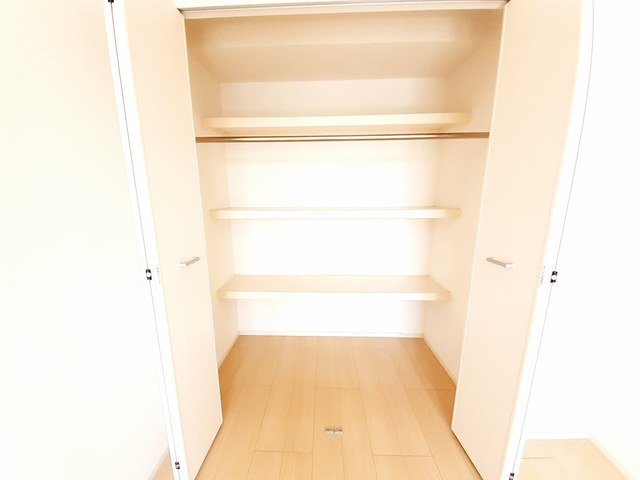 収納　大きなスペースがあり、収納には困りません