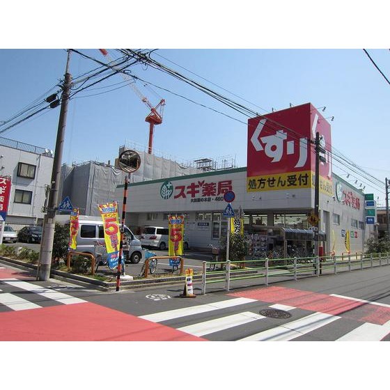 ドラックストア　スギ薬局大田鵜の木店（ドラッグストア）まで262m