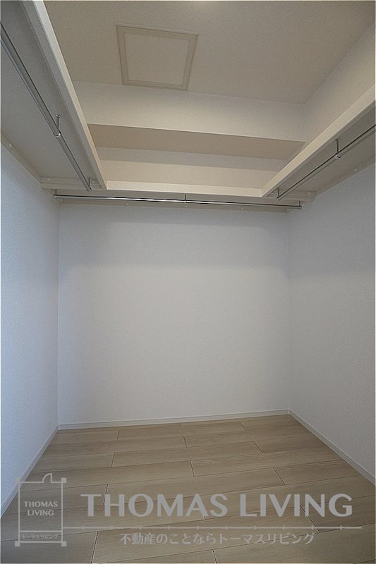 収納　大容量のウォークインクローゼット！