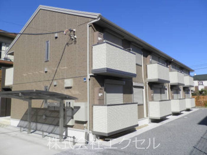 建物外観　2駅徒歩圏内、オートロック付きです。