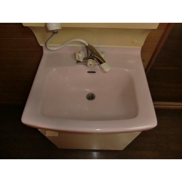 洗面設備　参考写真（同物件別部屋）