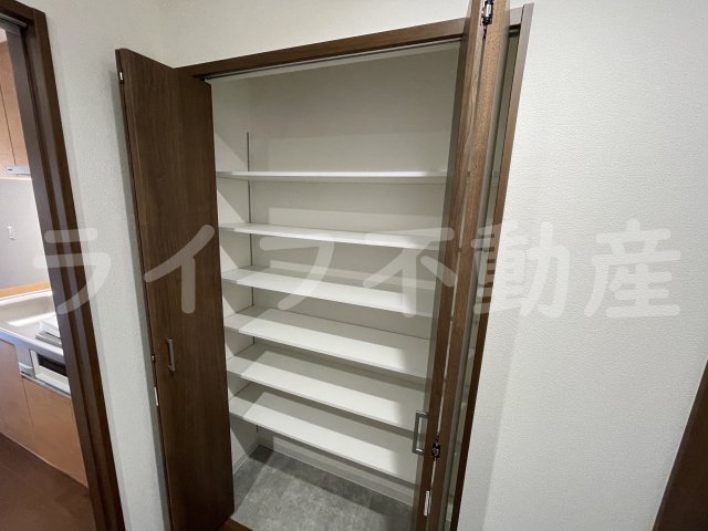 収納　大きなものも収納できそうです