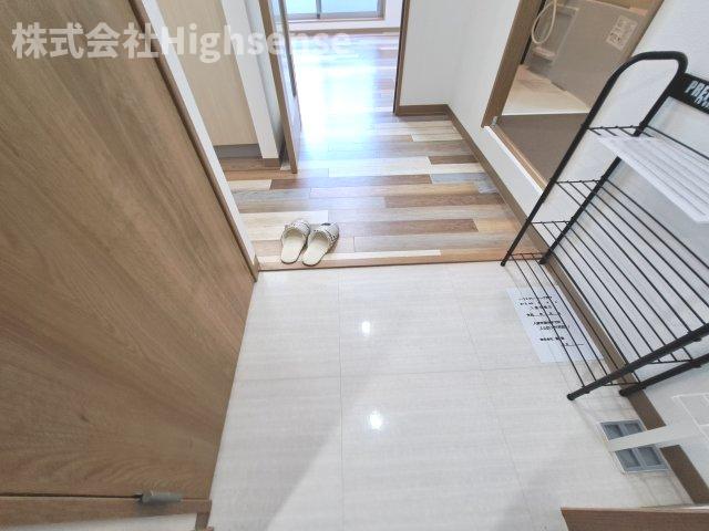 玄関　明るい玄関です