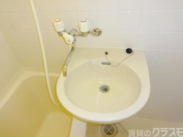 洗面設備　独立タイプではありませんが・・。