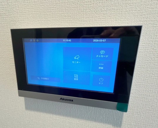 セキュリティ　※別部屋参考写真