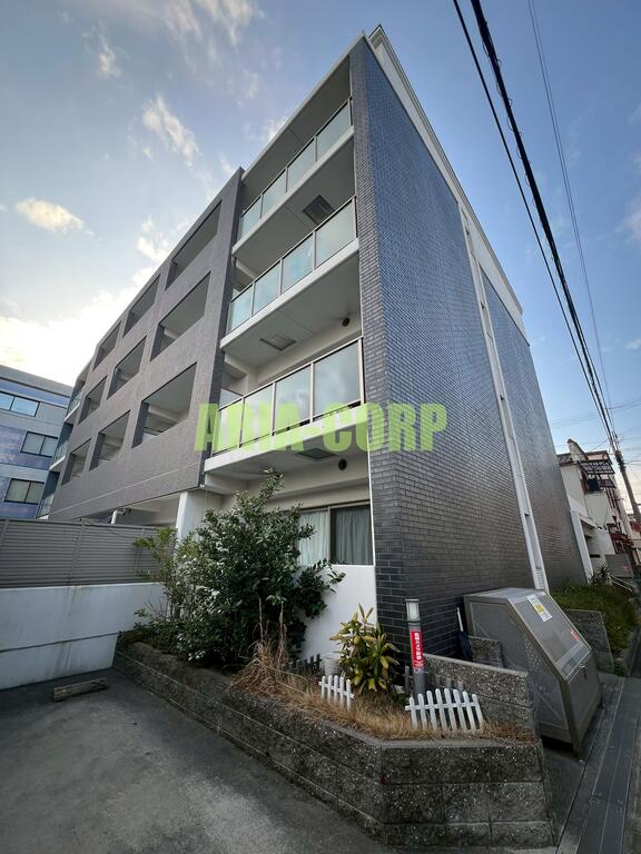 建物外観　オートロック・宅配ボックス付きインターネット無料マンション♪