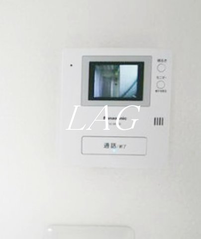 セキュリティ　モニター付きインターフォンです。