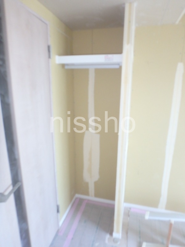 収納　建築中