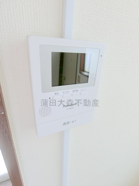 その他設備　TVモニター付きインターホン