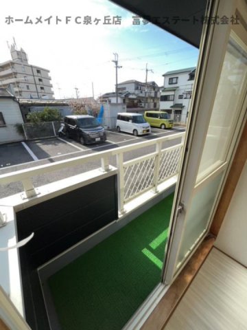 バルコニー　※イメージ　同物件別号室の写真