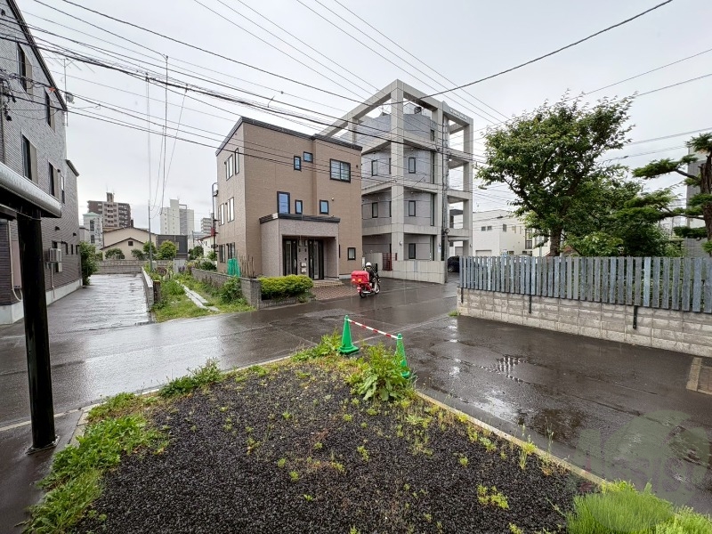 眺望　眺望です。建物はありますが風通しは良さそうです。