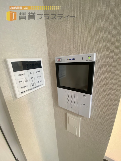 セキュリティ　安心のモニターホン付き
