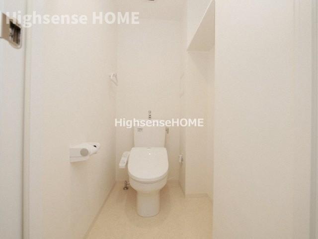 トイレ　ゆったりとした空間のトイレです