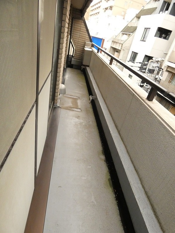 バルコニー　北西面バルコニー