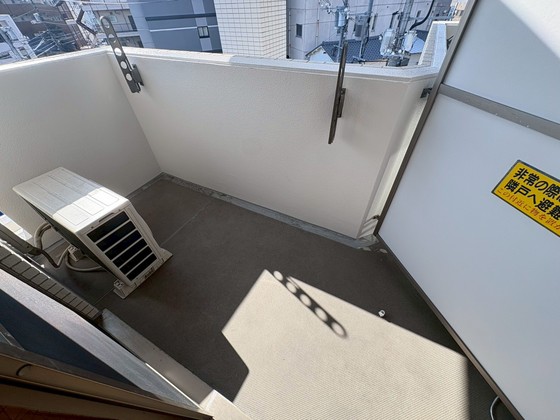 バルコニー　※別部屋の写真です