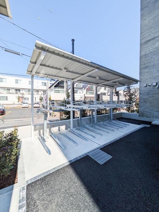 駐車場　駐輪場です。