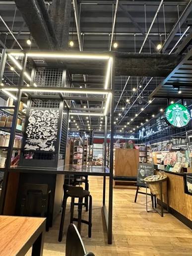 飲食店　スターバックスコーヒーTSUTAYA　BOOKSTORE東雲（飲食店）まで250m