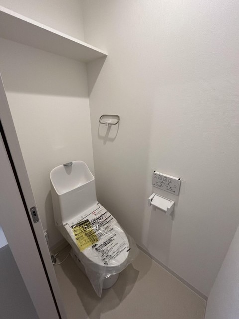 トイレ　【トイレ】新築時の写真