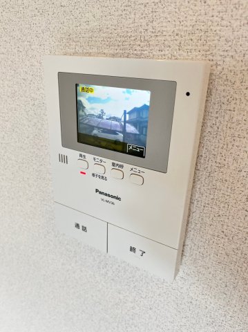 セキュリティ　同物件、別号室の参考写真です。