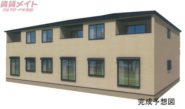 建物外観　外観パース