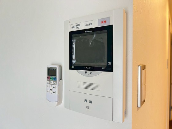セキュリティ　※別部屋の写真です